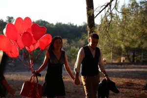 Uçan Balonlar Eşliğinde Evlilik Teklifi Organizasyonu İstanbul