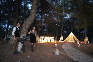 Hasır Yürüyüş Yolu İstanbul Evlenme Teklifi Organizasyonu
