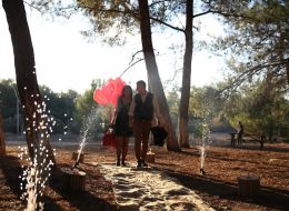 Yer Volkanları ve Uçan Balonlar Eşliğinde Evlilik Teklifi Organizasyonu İstanbul