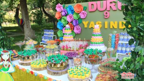 Doğum Günü Organizasyonu Şekerleme Masası Süsleme İstanbul Organizasyon