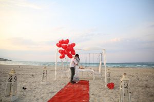 Denizci Fenerleri ve Yer Volkanları Eşliğinde Evlilik Teklifi Organizasyonu İstanbul