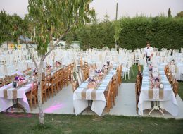 Kır Düğünü Organizasyonu Masa Süsleme İstanbul Organizasyon