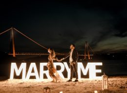 İstanbul Kumsalda Evlenme Teklifi Organizasyonu