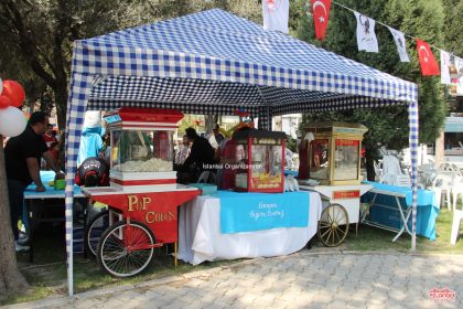 Patlamış Mısırcı Popcorn Nostaljik Sokak Satıcılar Hizmeti İstanbul Organizasyon