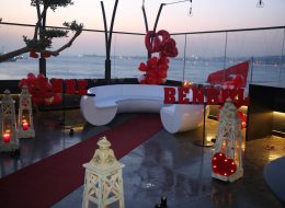 Lüks Restoranda Evlilik Teklifi Organizasyonu İstanbul