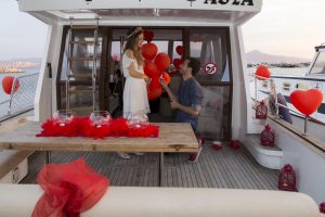 Evlenme Teklifi Anı ve Teknede Evlilik Teklifi Organizasyonu