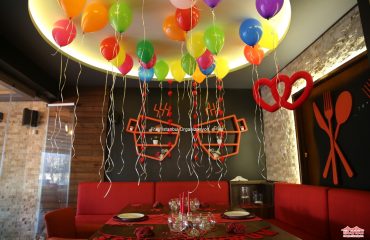 Renkli Uçan Balon Süsleme Servisi İstanbul Organizasyon